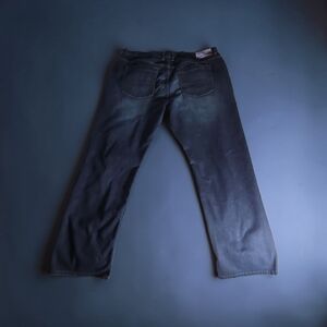 Tommy Bahama Jeans Mens 42x32 Dark Wash Stretch Denim Standard Fit Casual